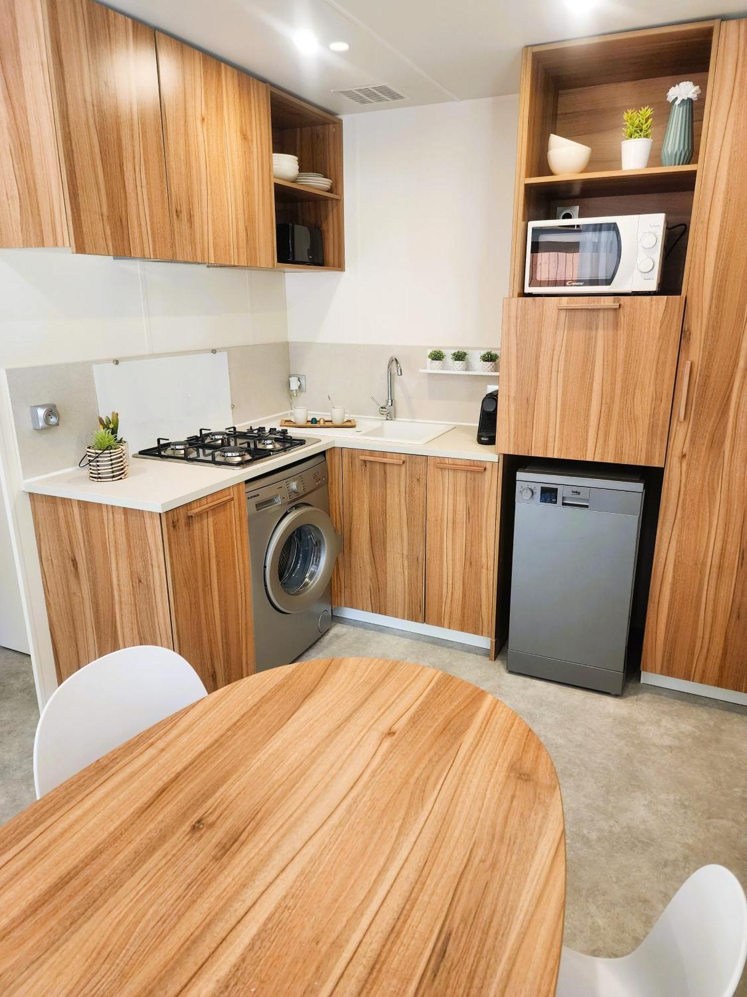 Mobil Homes Vacances กรีโมด์ ภายนอก รูปภาพ